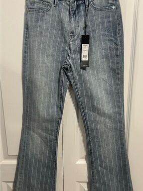 NWT BCBGMaxAzria Mindi Stripe Jeans